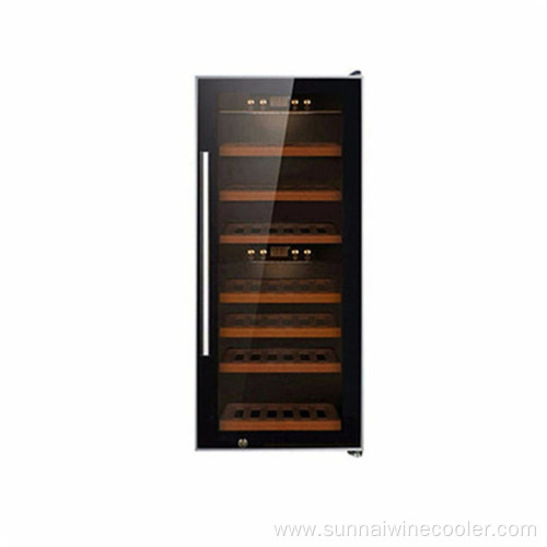 Commercial display electric compressor cigar cabinet